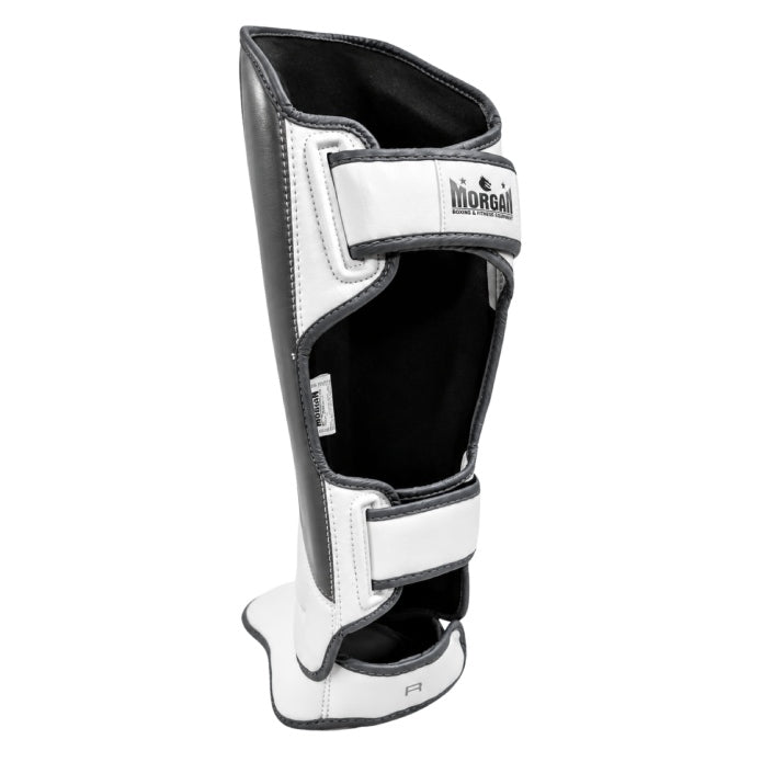 Morgan White Knight Sparring Shin & Instep Protectors