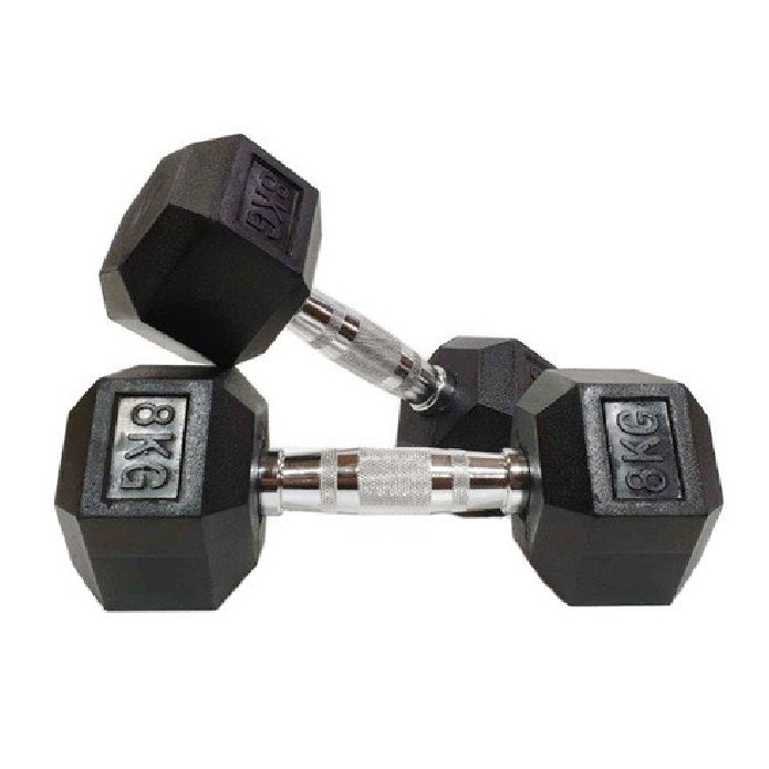 Morgan Rubber Hex 1-10Kg (110Kg Set)