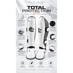 Morgan White Knight Sparring Shin & Instep Protectors