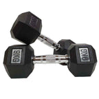 Morgan Rubber Hex 1-10Kg (110Kg Set)