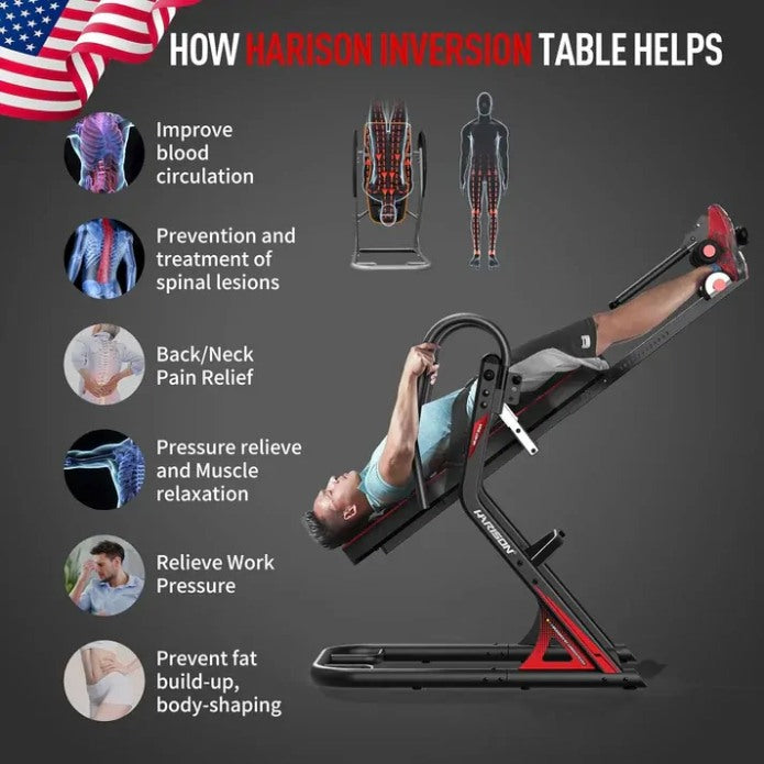 Harison Hr-407 Heavy Duty Inversion Table