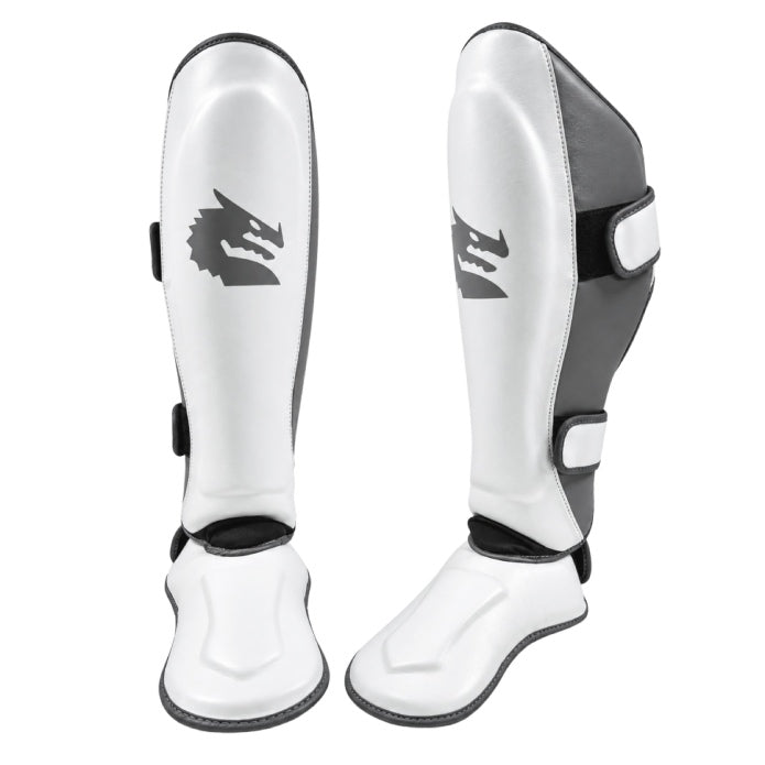 Morgan White Knight Sparring Shin & Instep Protectors