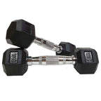 Morgan Rubber Hex 1-10Kg (110Kg Set)