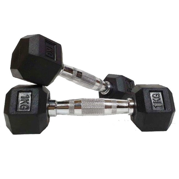 Morgan Rubber Hex 1-10Kg (110Kg Set)