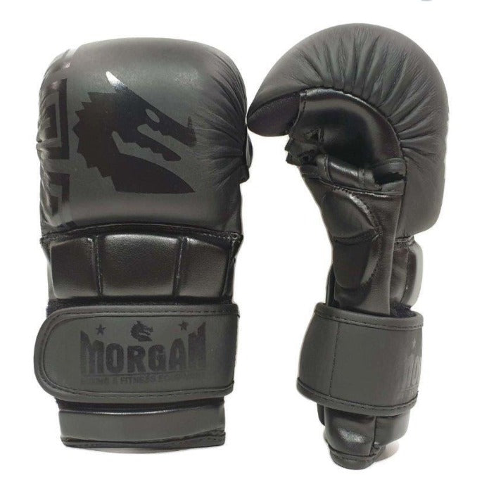 Morgan B2 Bomber Leather Shoto Mma Sparring Gloves