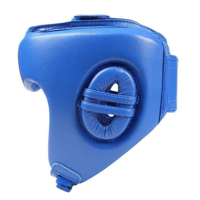 Wesing Aiba Approved Leather Head Guard Blue